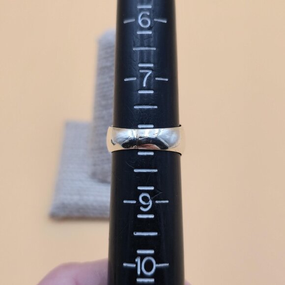 Size 8 Sterling Silver 1945 Philippines Quality Band Ring A5159 - Picture 6 of 8